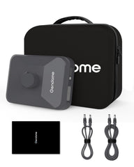 GENDOME front view of power pack showing ports and compact design benefit