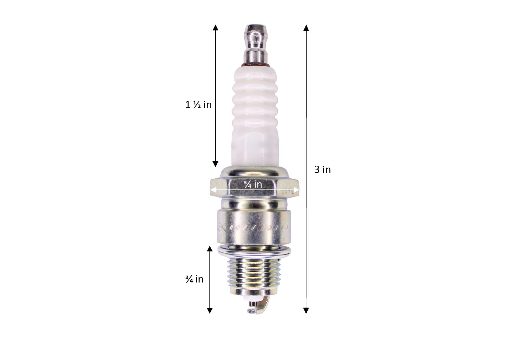 Close-up of Generac 5663 contents highlighting OEM filters and spark plug for reliable service