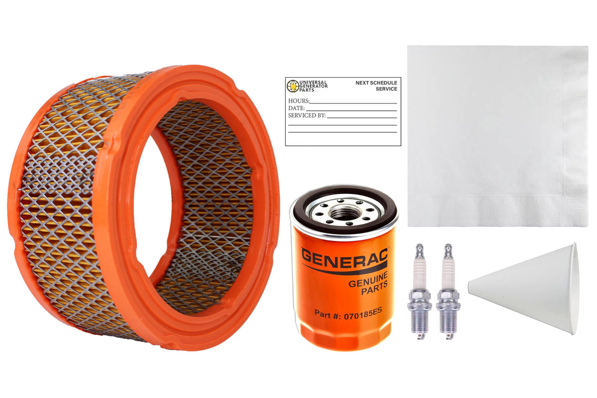 Generac 5664 kit front packaging showing included parts and clear labeling for easy identification