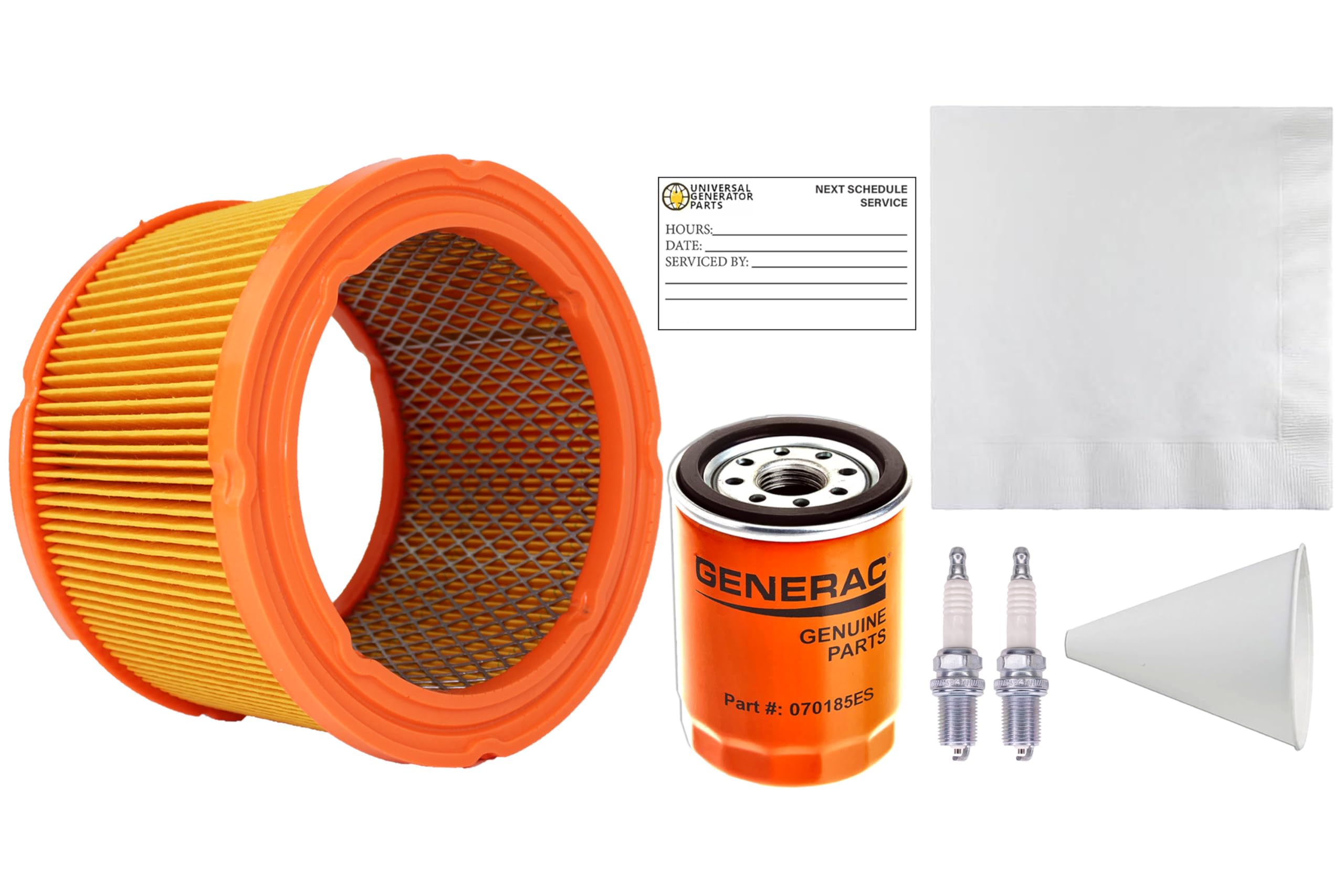 Generac 5665 front packaging showing full kit for easy identification and correct parts