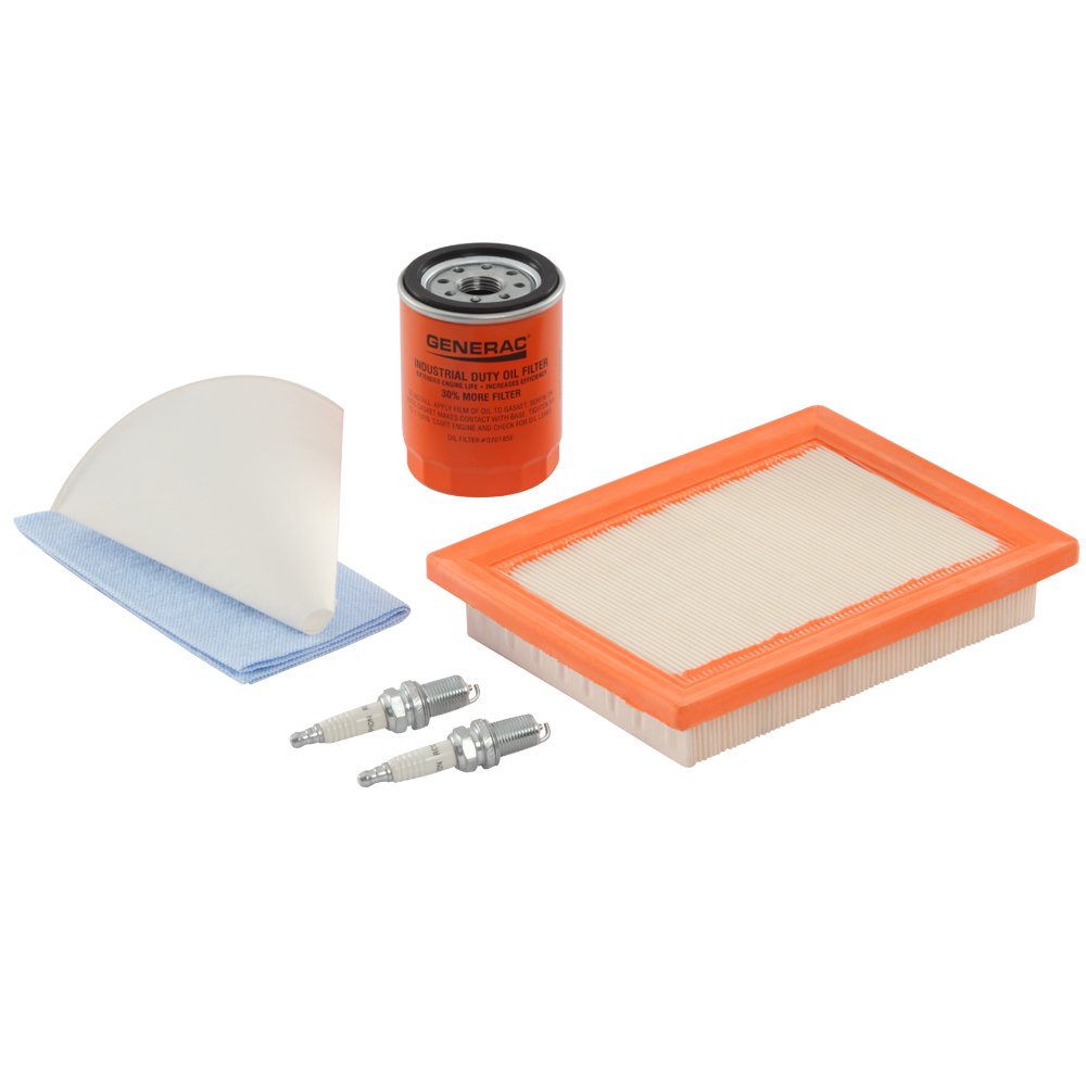 Generac 6483 front packaging showing kit contents and compatibility benefits