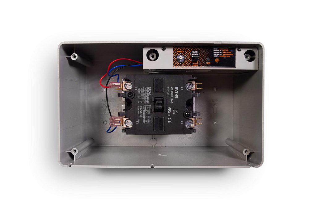 Generac 7006 mounted beside water heater illustrating prioritized protection