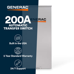 Generac 9952 aluminum enclosure close-up showing corrosion resistance and durability