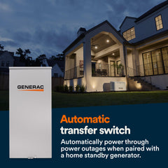 Generac 9952 hardened control module detail showing reliable transfer sequencing