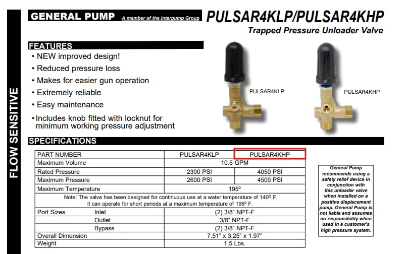 General Pump PULSAR4KHP installed on a pump system demonstrating field-ready protection and improved uptime