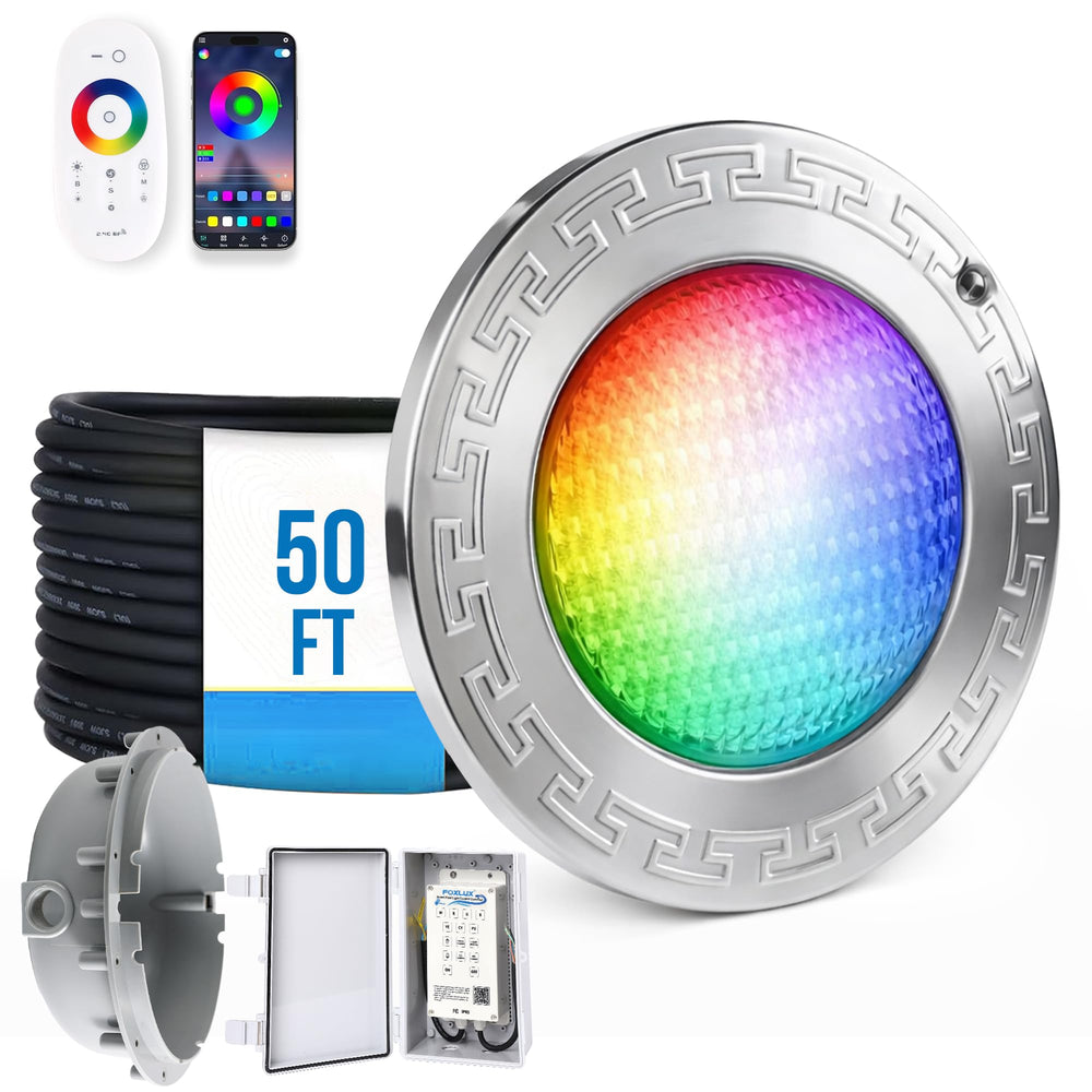 Generalman front facing underwater light showing sleek design and durable build