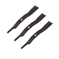 Generic 60" finish mower blades front view showing fit and OEM compatibility benefit