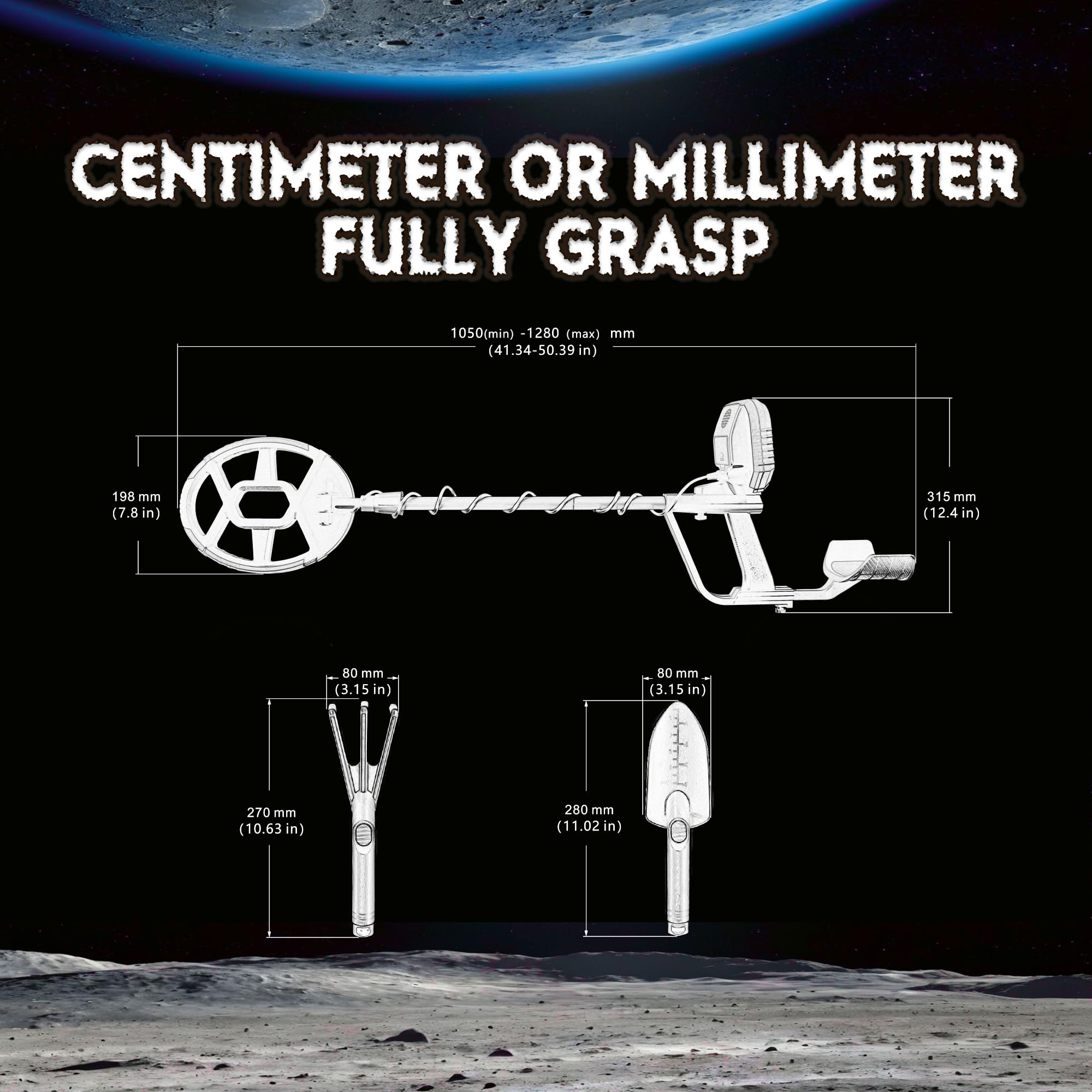 Generic adjustable shaft and arm support showing comfortable fit benefit