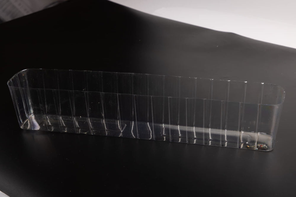 Generic close-up of liner edge and seam, Generic brand durable barrier benefit