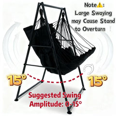 Generic brand frame connection joint showing reinforced hardware and anti-tip stability