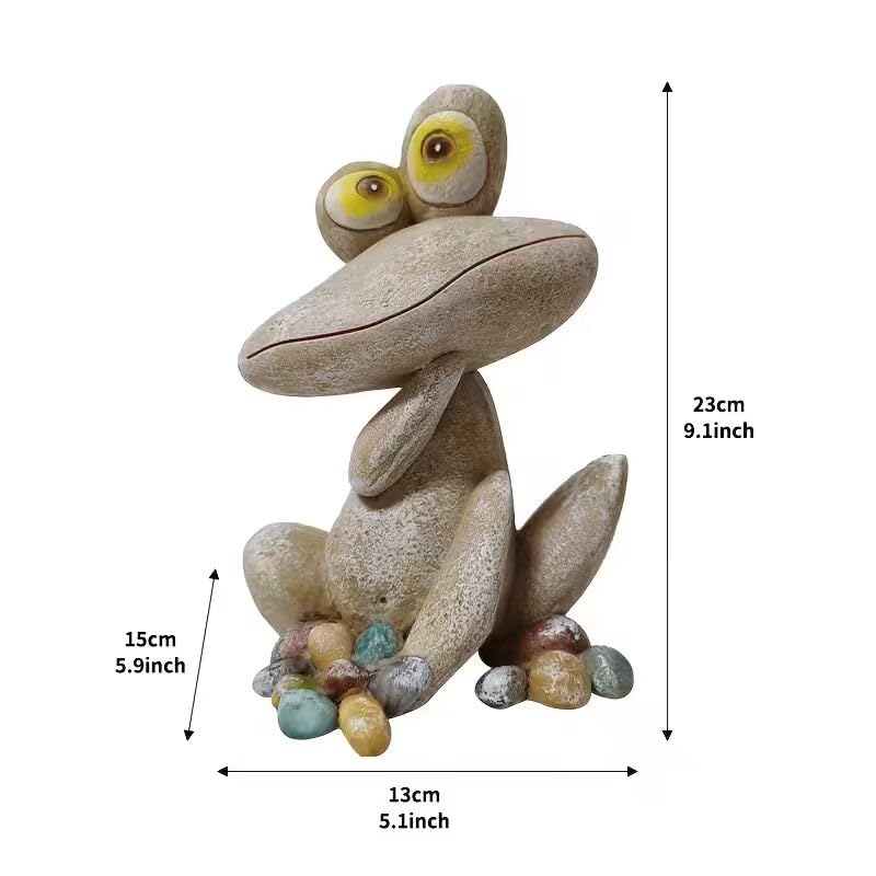Generic frog weighted base view demonstrating stability in wind