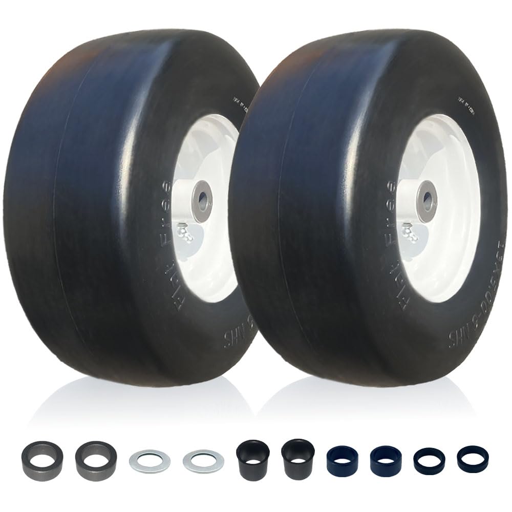 Generic front view assembly showing wheel and smooth tread for durable use