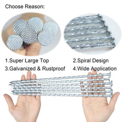 Generic wide 3/4-inch head detail for easy installation and tool leverage, improving usability