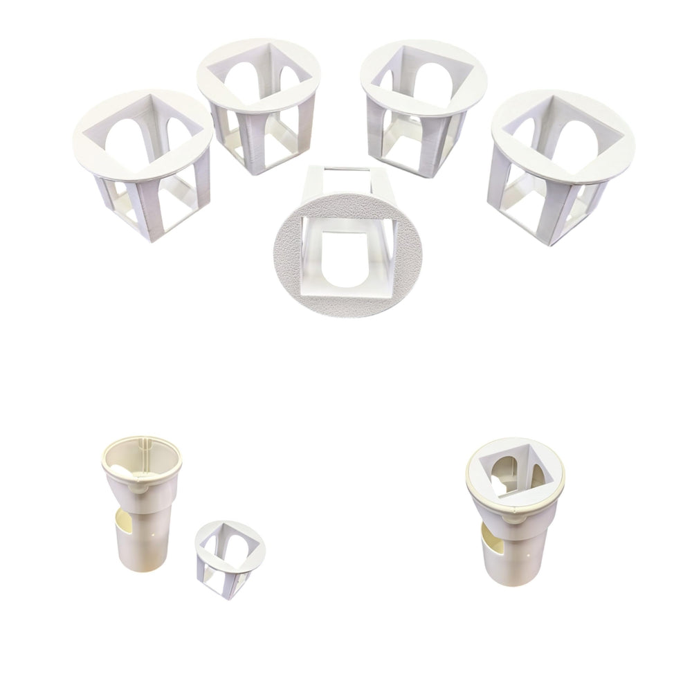 Generic grow cube front view showing PETG construction and compatibility benefits