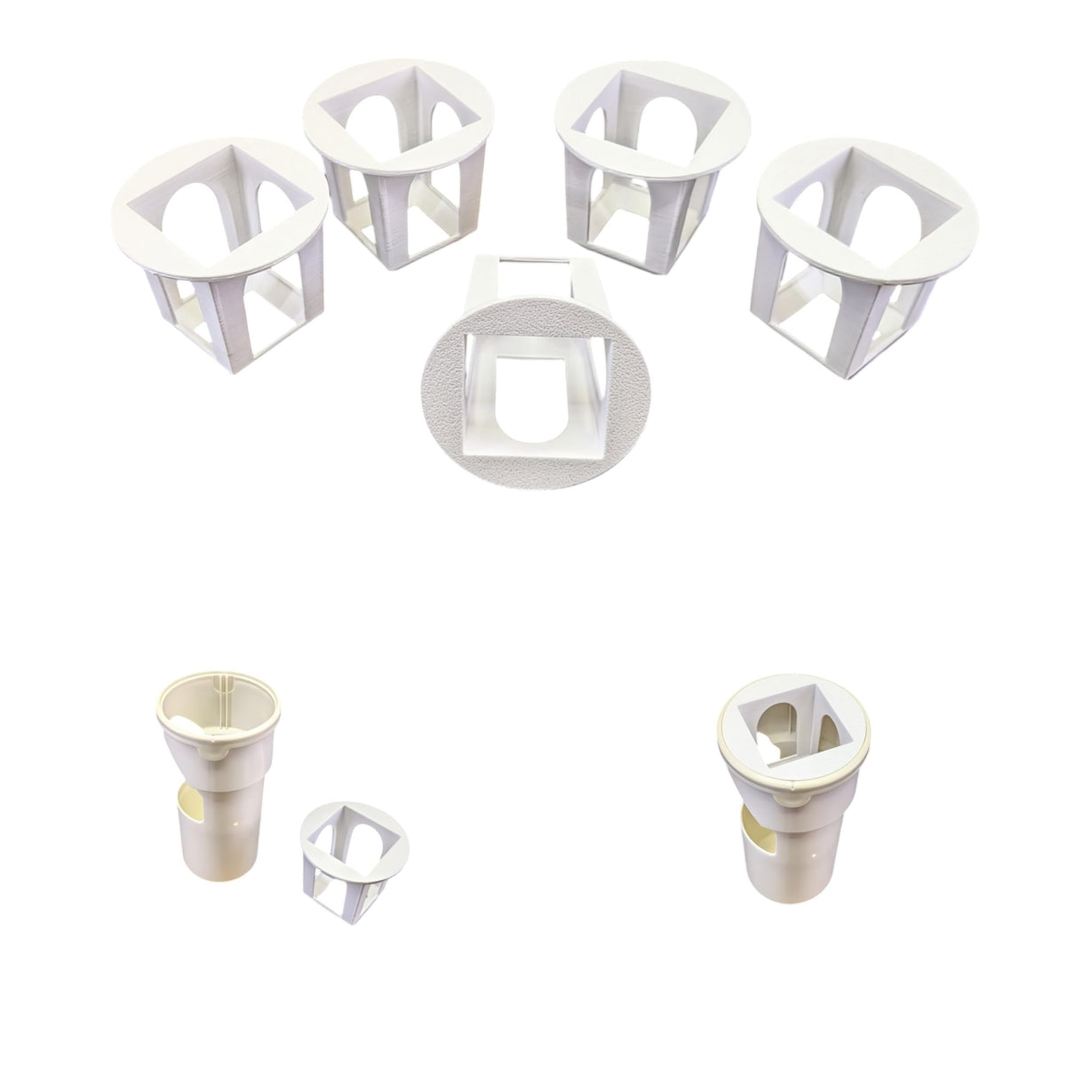 Generic grow cube front view showing PETG construction and compatibility benefits