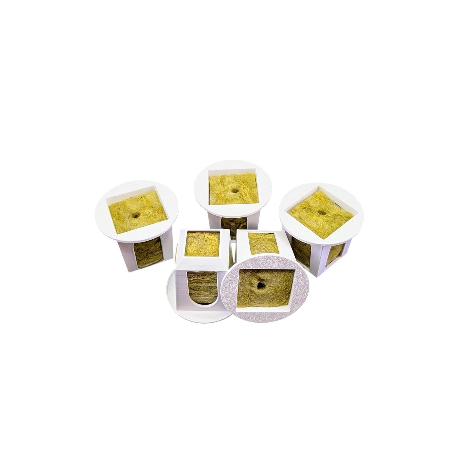 Generic brand front view of grow cube showing fit and design for easy handling