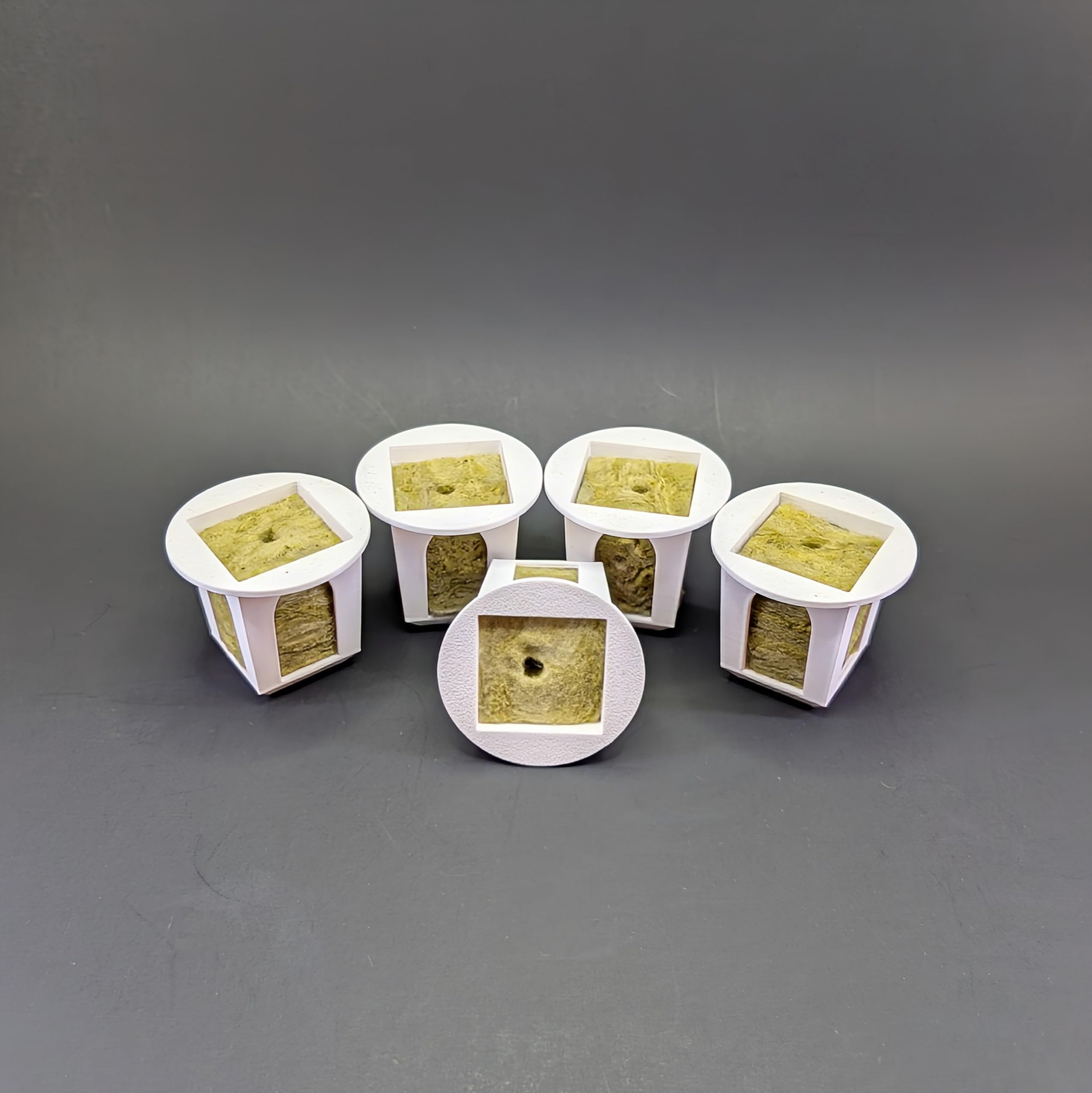 Generic brand grow cube in a kitchen hydroponic setup showing versatile home use