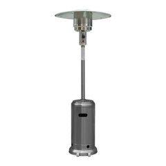 Generic NCZH assembled on a patio heater demonstrating improved heat coverage outdoors