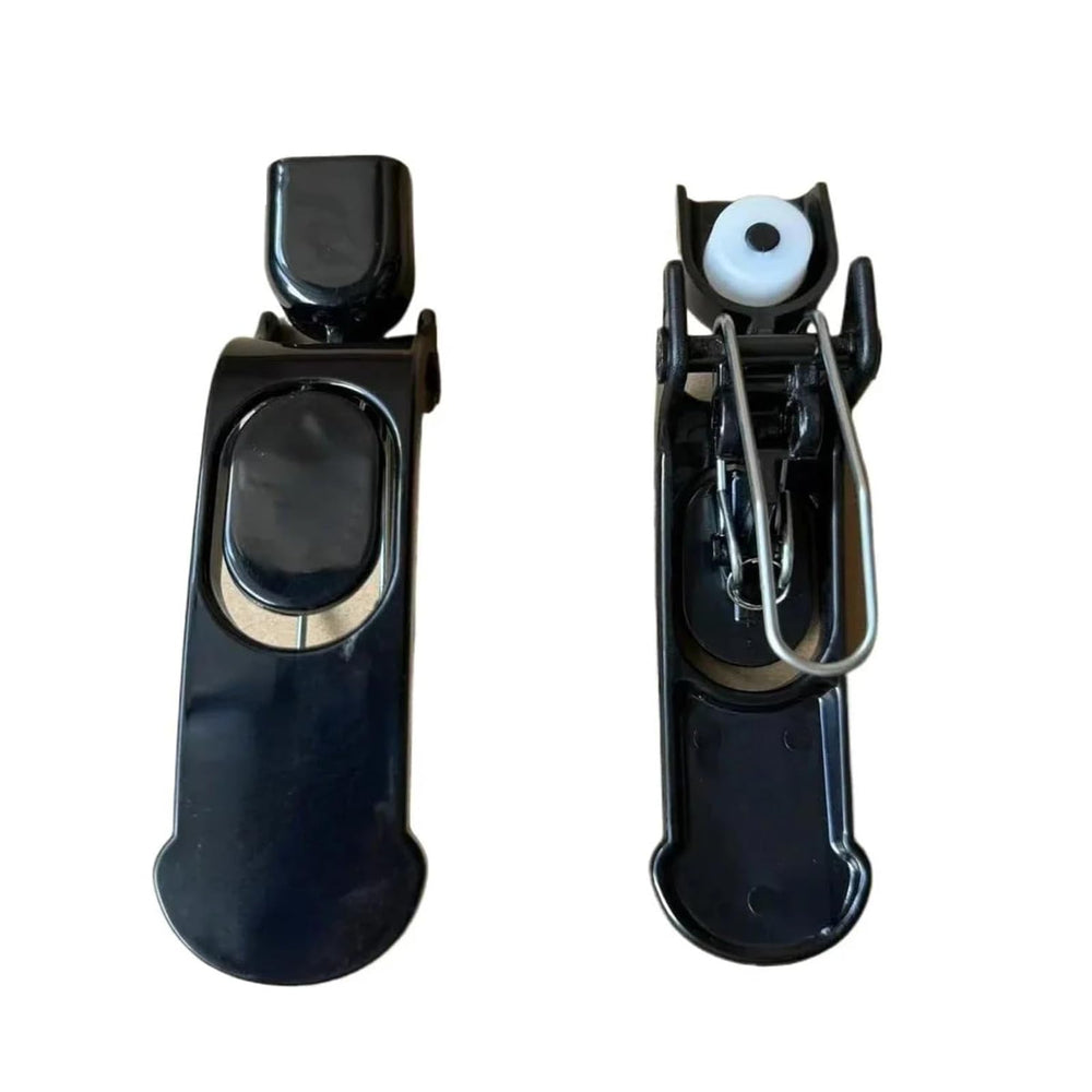 Generic push handle installed on slush machine demonstrating reliable dispense
