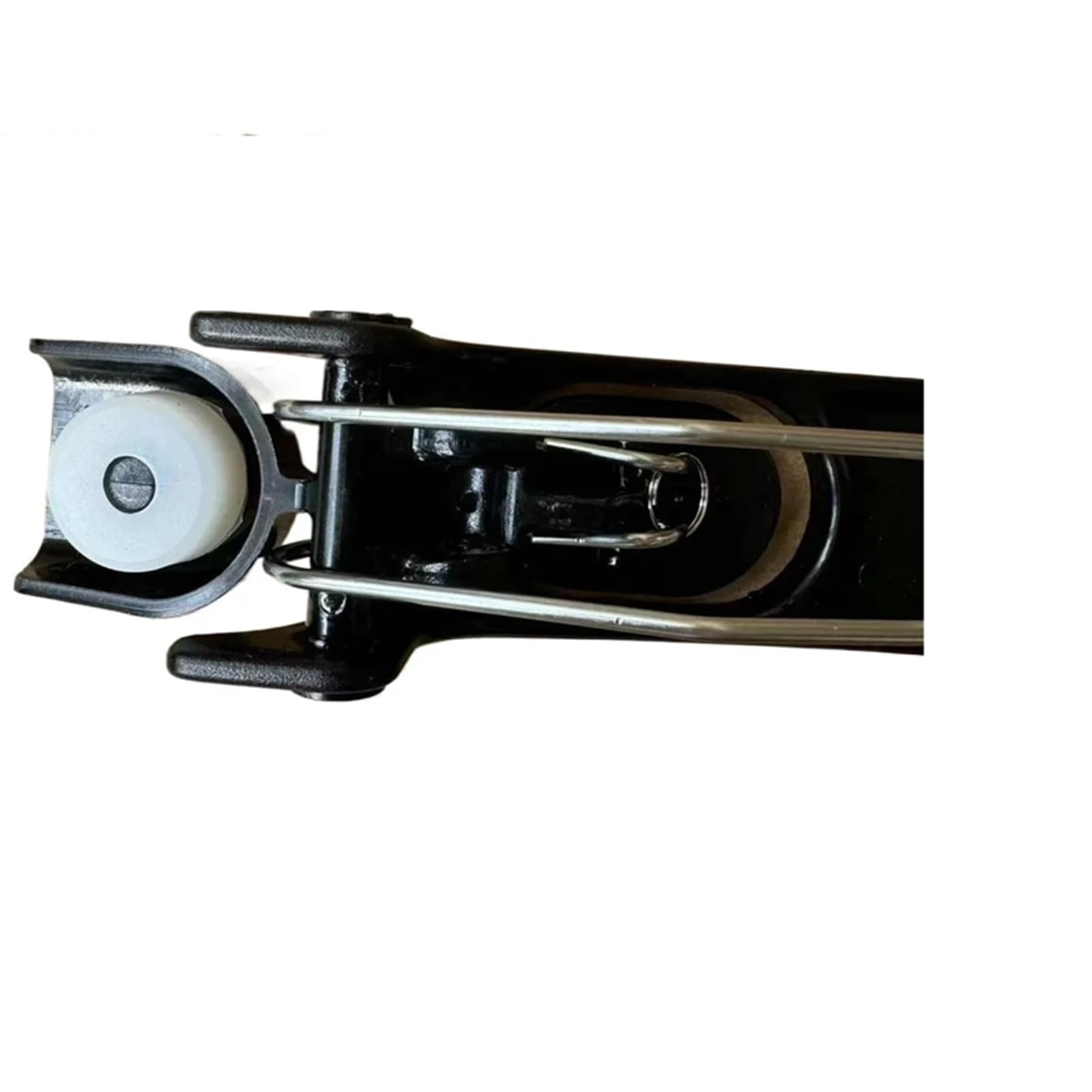 Generic push handle next to ruler showing scale for fit confirmation