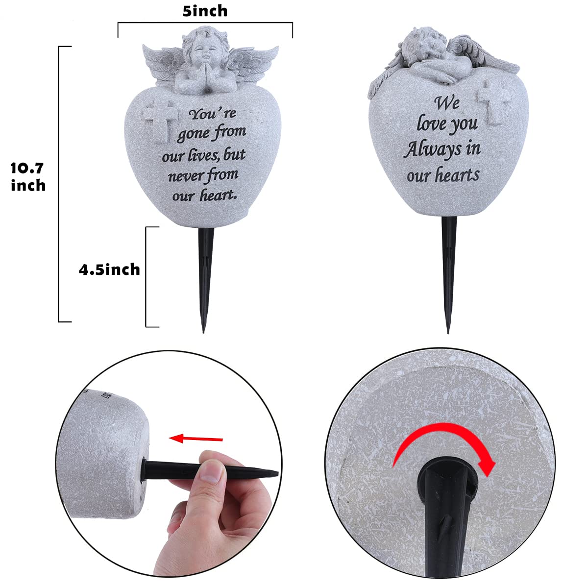Generic size comparison with hand showing scale and easy handling benefit