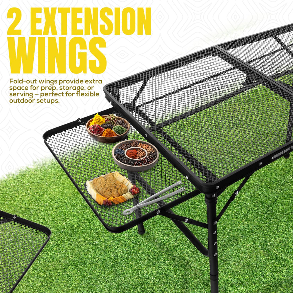 Generic table beside cooler showing scale and packing convenience
