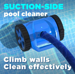 Generic cleaner connection parts laid out to show included hardware benefit