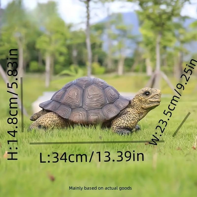 Generic tortoise statue skin texture closeup showing scale detail and natural look benefit