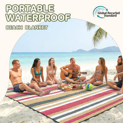 Genovega blanket waterproof backing detail preventing ground moisture and stains