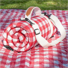 Genovega front view showing checkered pattern and packaging benefit convenience