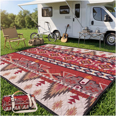 Genovega blanket full spread showing generous seating space and comfort