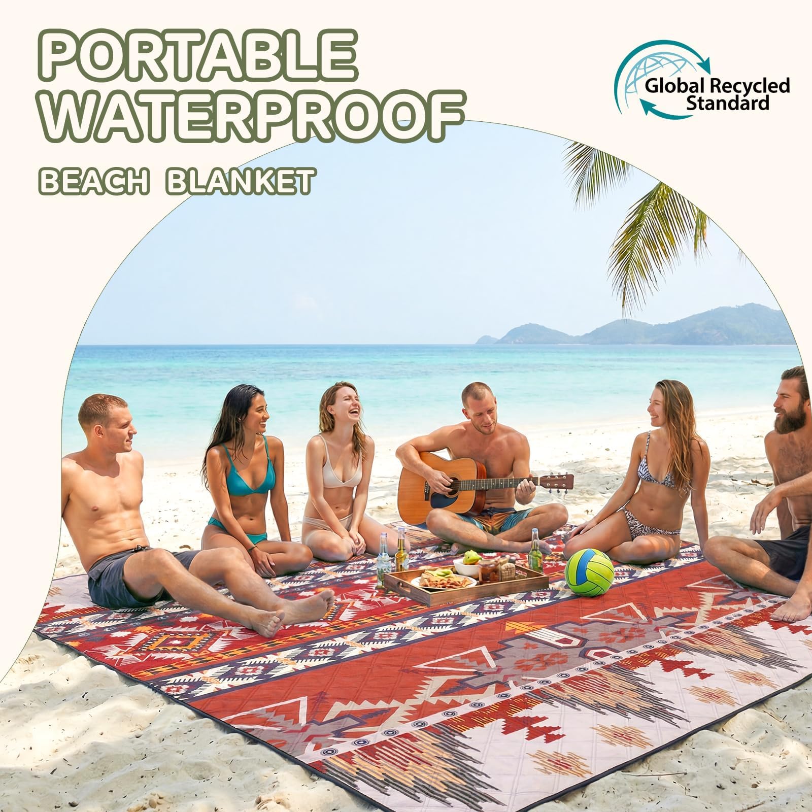 Genovega waterproof backing close-up protecting from damp ground