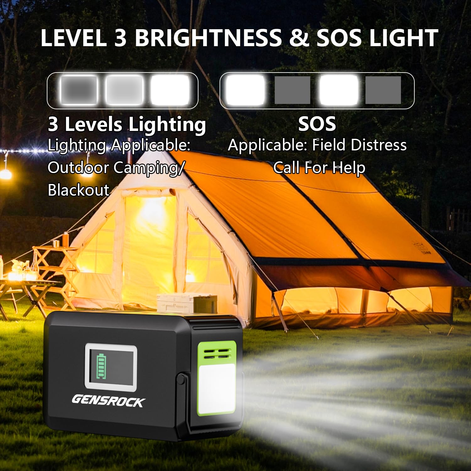 GENSROCK held in hand illustrating slim size and lightweight portability