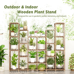 GENTINGBRO side profile showing shelf depth and spacing for varied pot sizes benefit