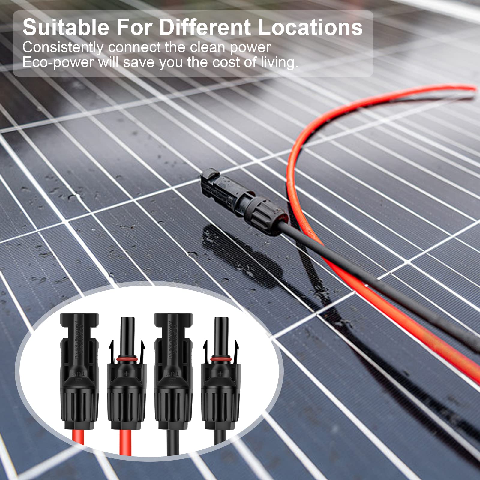 Geosiry cable laid out with a measuring tape to show true 20ft length for planning runs