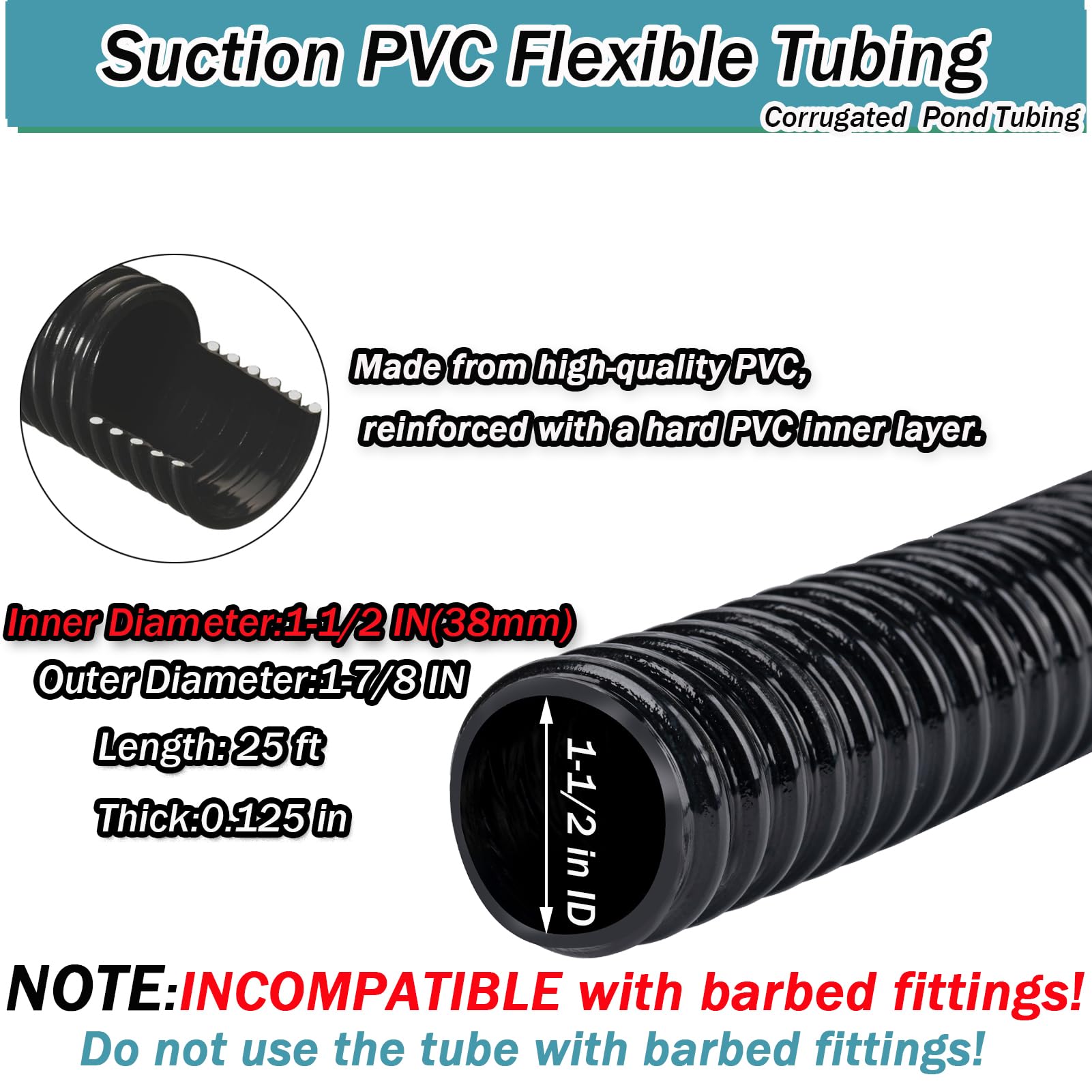 Geowaky tubing installed in garden setting showing neat, low-profile benefit