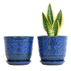 Gepege front view 6-inch pot showing clean lines and elegant finish