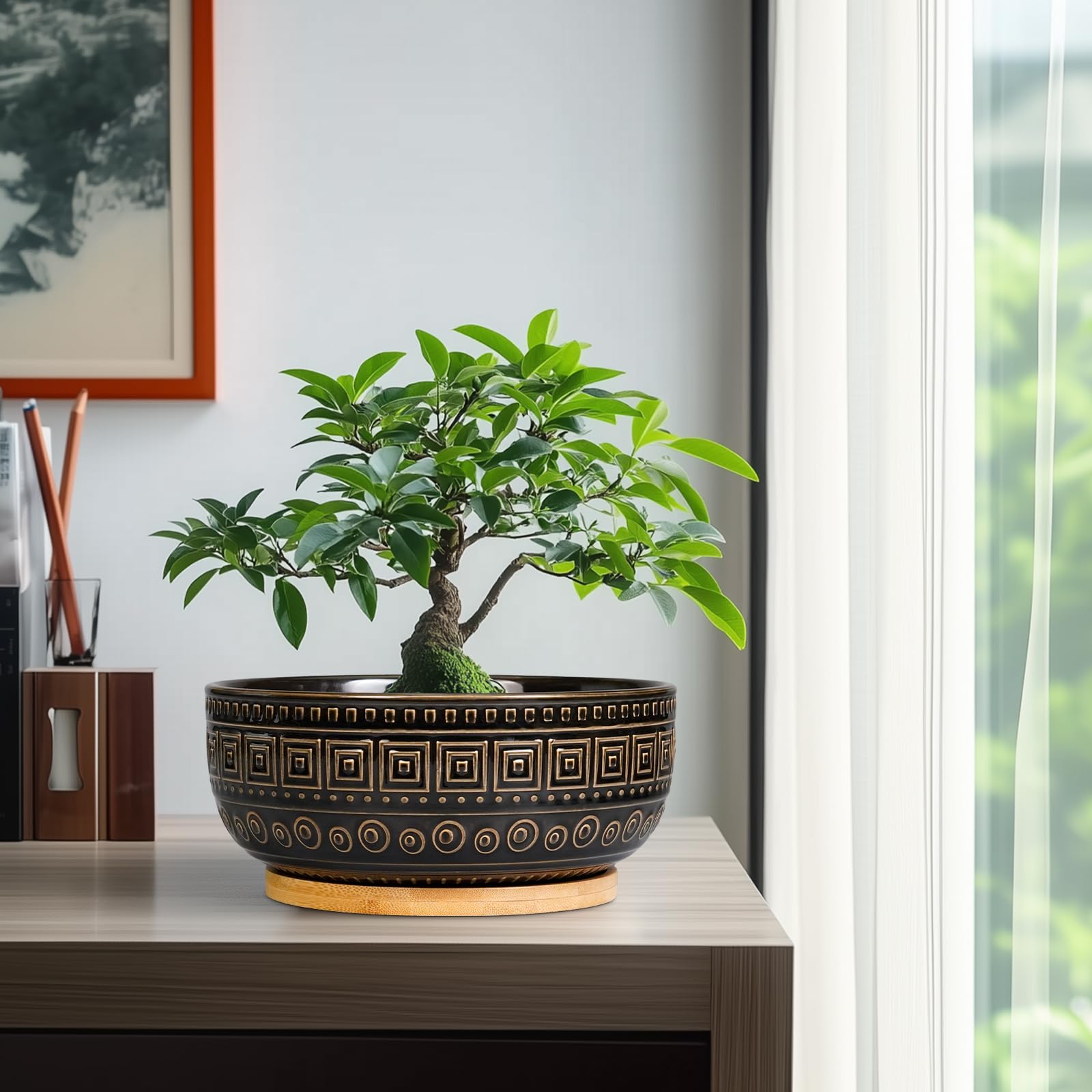 G EPGardening planter on bathroom windowsill demonstrating moisture-safe décor