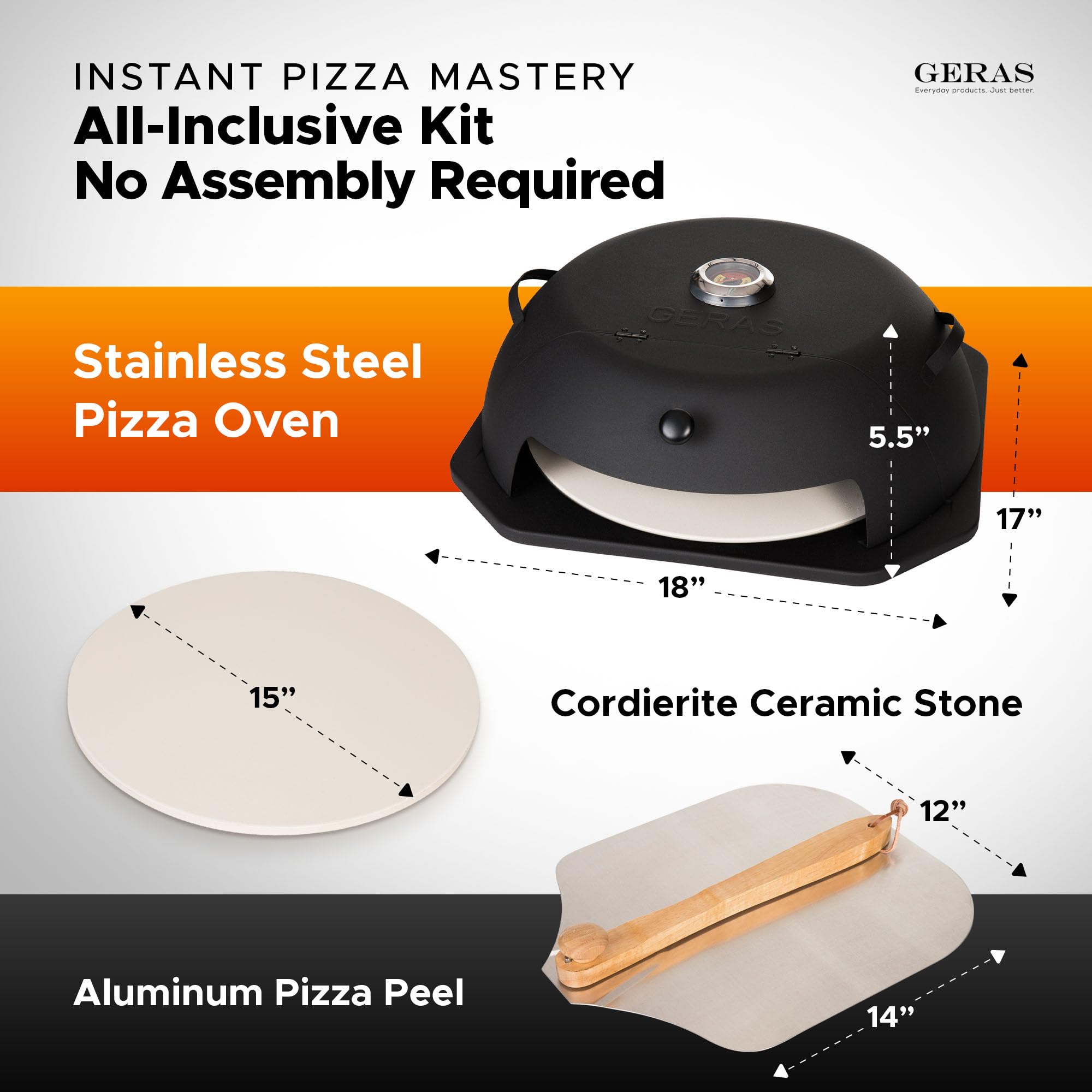 Geras HeatGuard Pro lid close-up showing insulation that retains oven heat