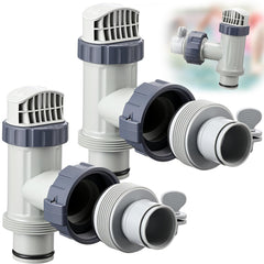 Gerrii front packaging showing valves and adapters for quick pump connections