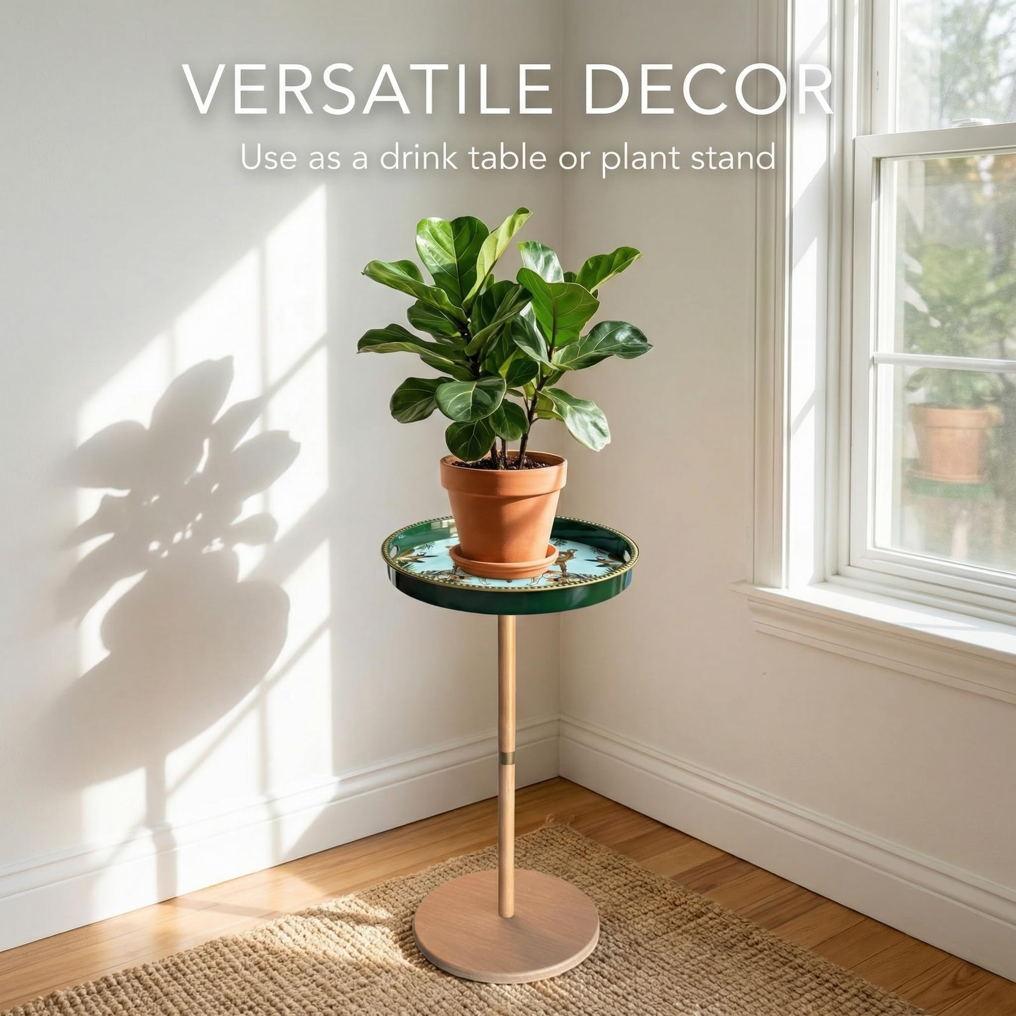 Gesodant bedside styling with lamp and book, compact nightstand convenience