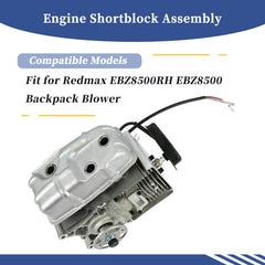 Getfarway shortblock side profile highlighting mounting points for quick installation