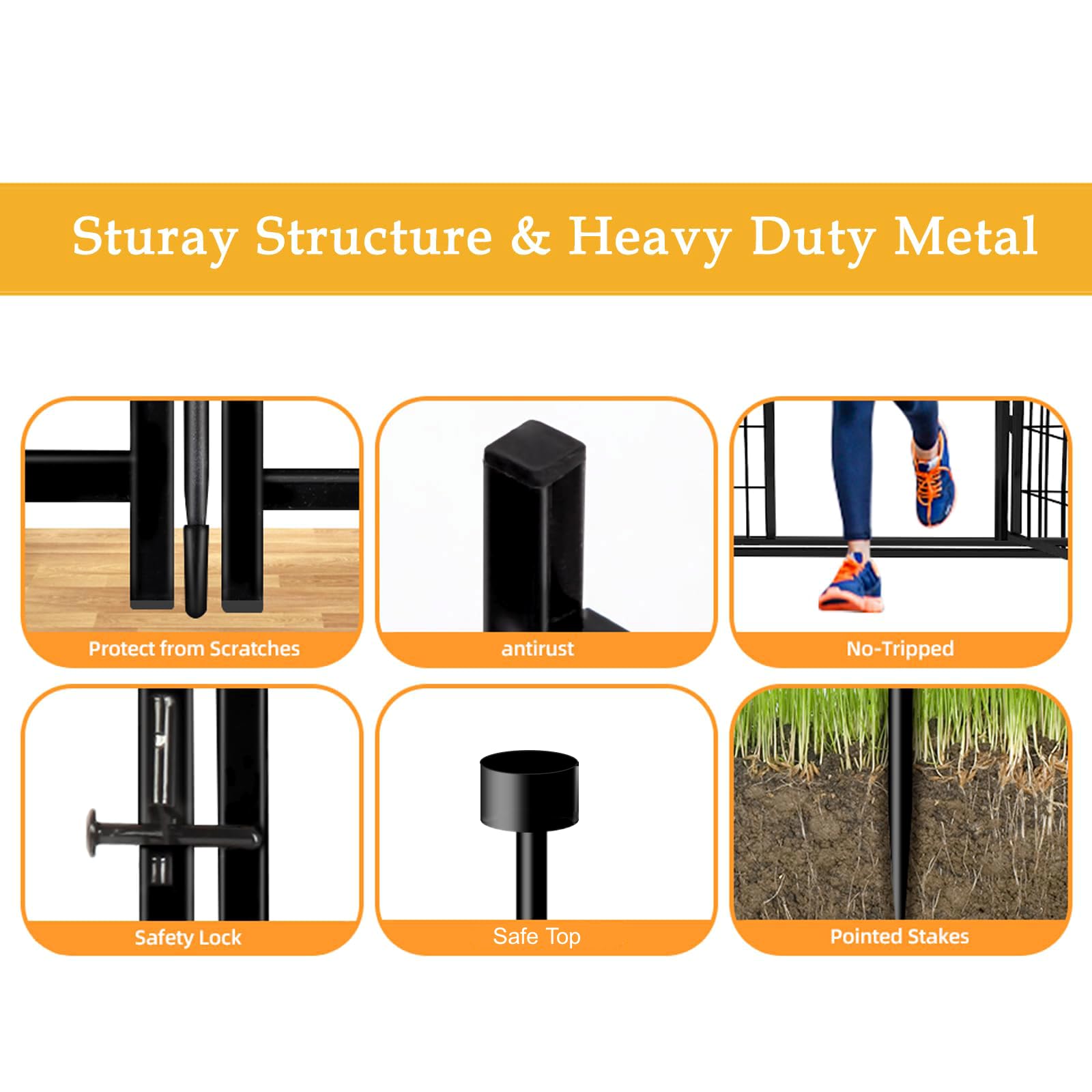 Getlay close-up of rust-resistant finish highlighting durable protection benefit