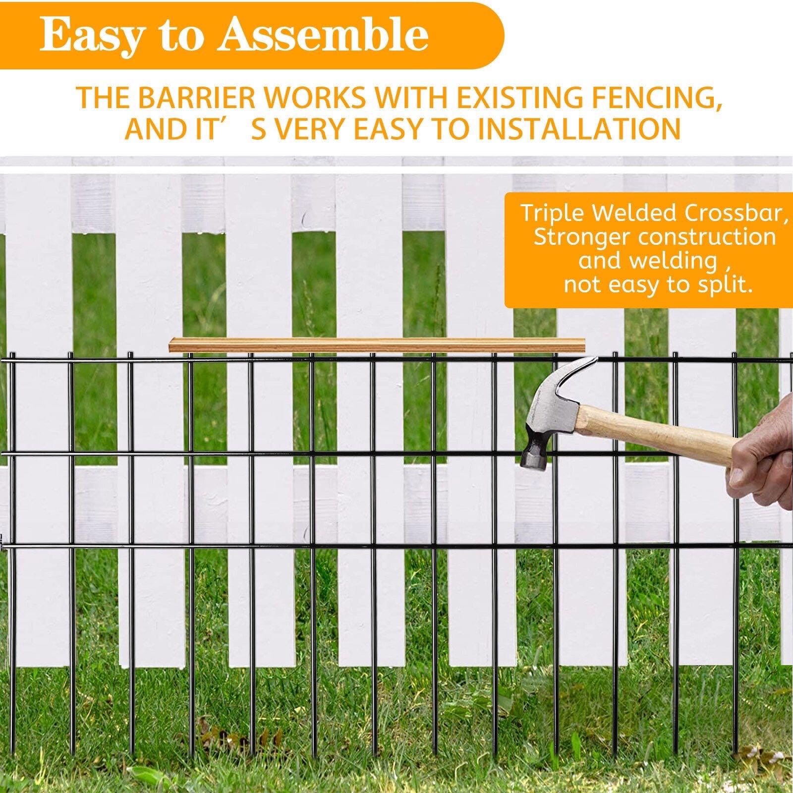 Getlay fence installed along deck showing pet-safe barrier benefit