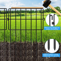 Getlay installed in garden protecting flower bed while maintaining landscape aesthetics