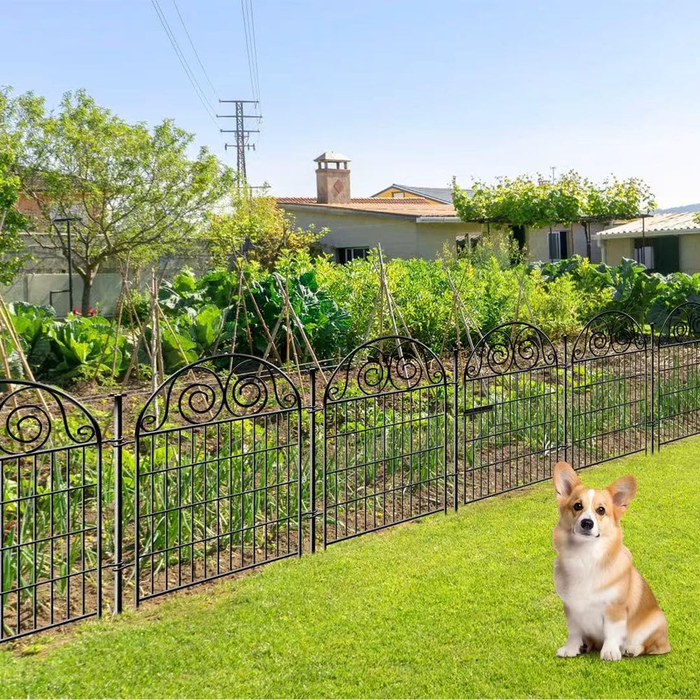 Getlay yard lifestyle setup with fence protecting garden and improving curb appeal