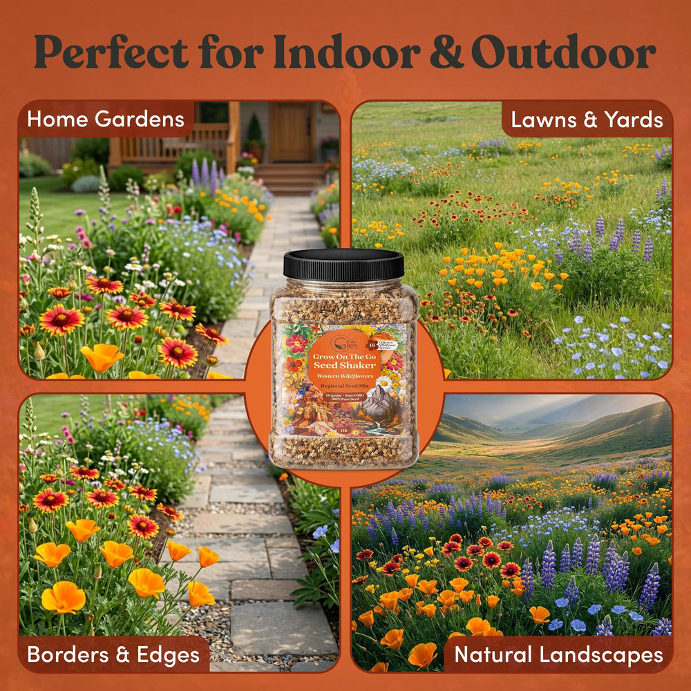 GevaGrow tub label and planting directions demonstrating clear planting guidance