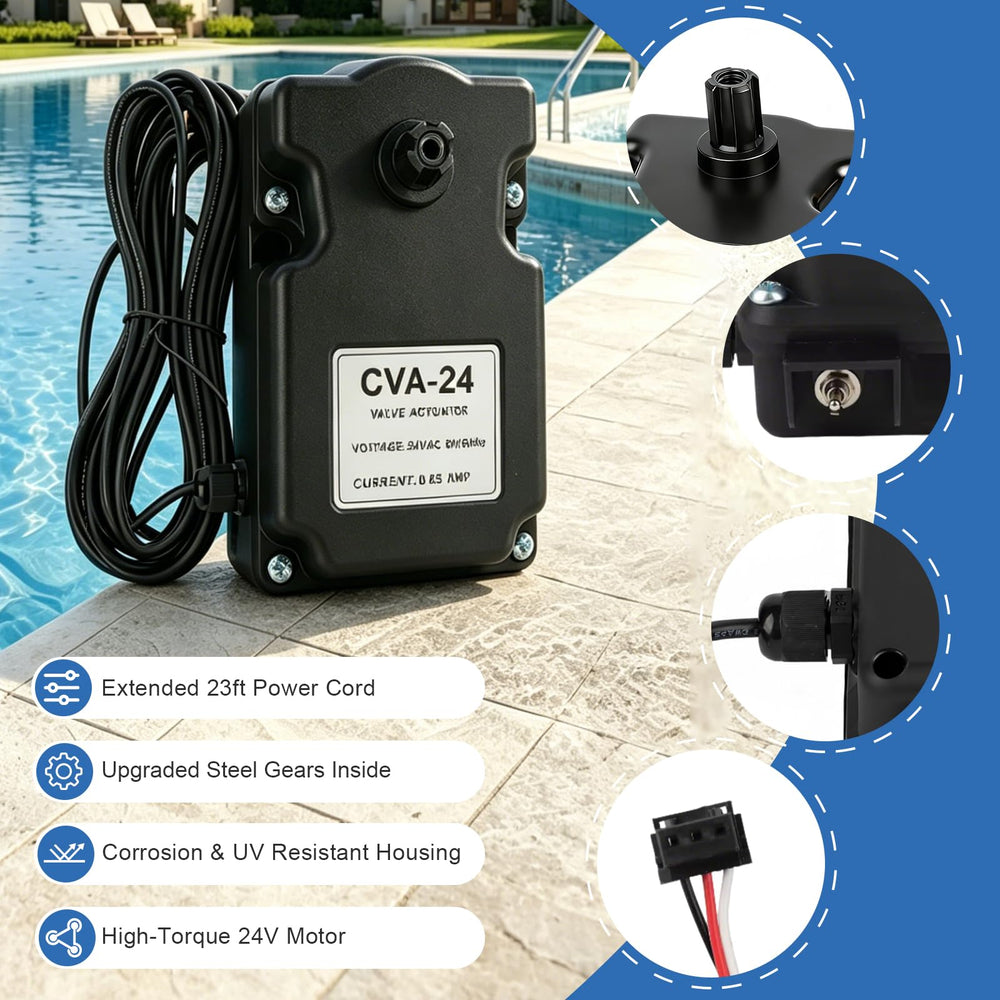 Gexloryn unit in a backyard pool mechanical area showing professional integration benefit