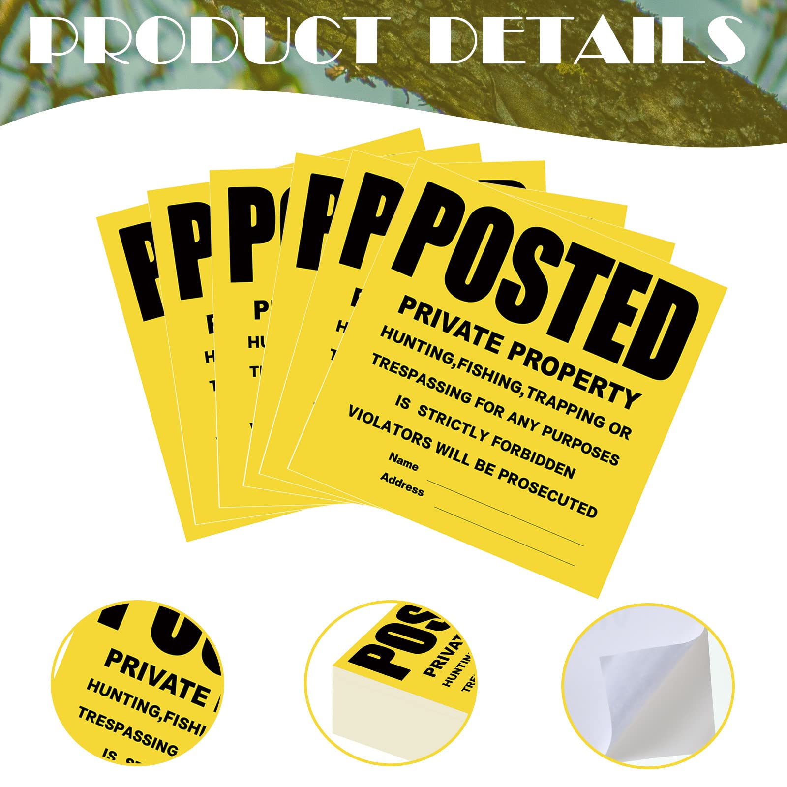 Geyee sign next to ruler for scale showing compact 11x11 inches benefit