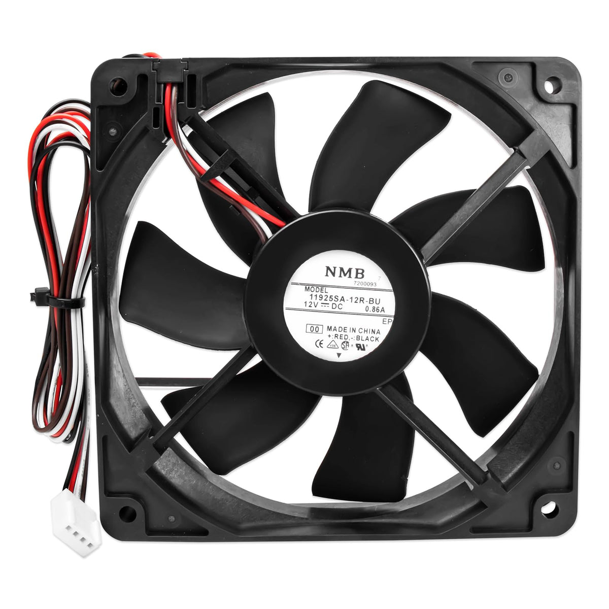 Gfdoso KIT0411 front view showing fan blades and housing for reliable airflow